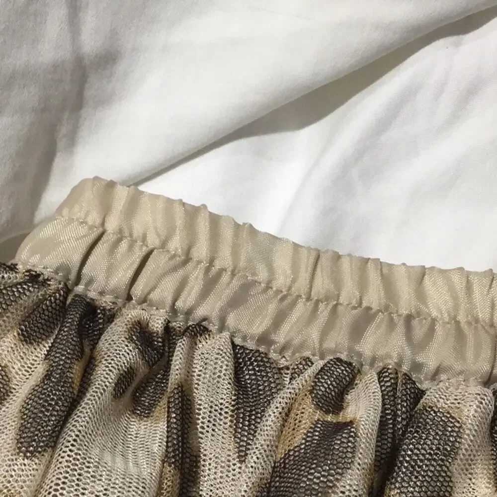 Gymboree 3t animal print elastic waist skirt nwot
